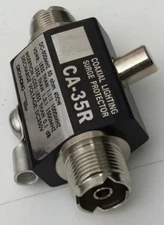 Harvest CA-35R 400W Coaxial Lighting Surge Protector SO-239s