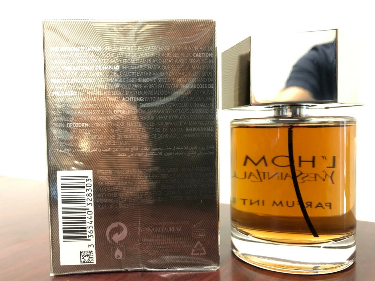 2015** YSL L'HOMME YVES SAINT LAURENT 3.3 FL oz / 100 ML Parfum