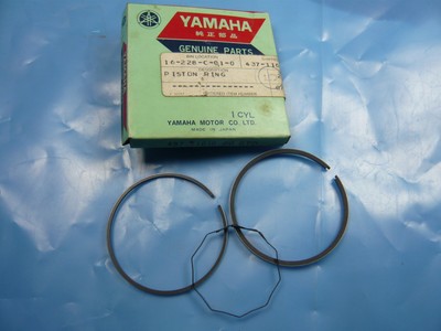 Yamaha DT100 1974-75_Kolbenringset_Kolbenringe_Ringe_Rings_STD_0,00 O/S_Motor
