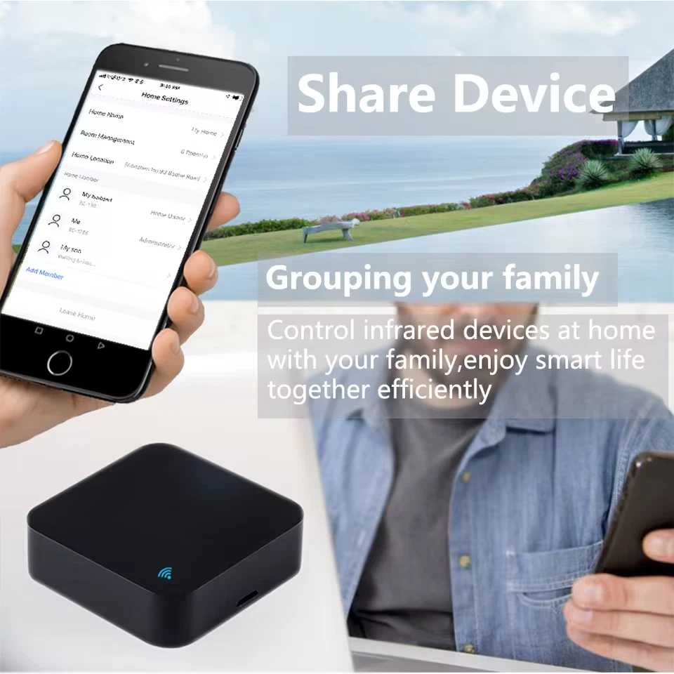 Tuya Smart IR Remote Control Smart Life for Home Automation Google Alexa - Bild 2 von 4