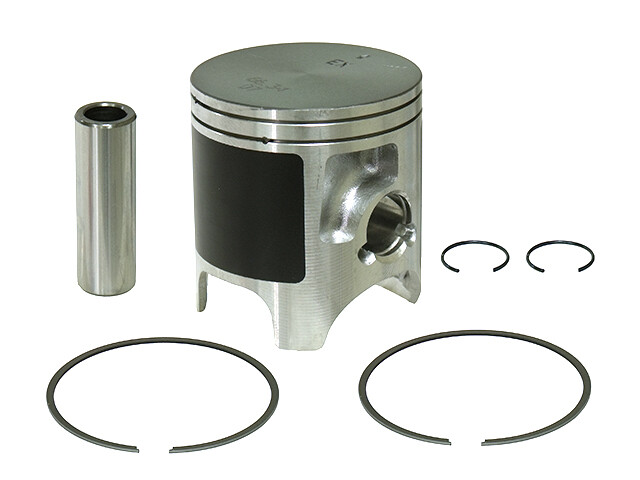 Piston CR 250 Honda Husqvarna 66,36mm avec segments NX-100 pour moteur 2 temps de cross