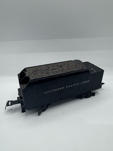 Vintage Marx Toys Southern Pacific 8-Wheel Plastic Tender Coal Car Pressed Steel - Picture 2 of 3
