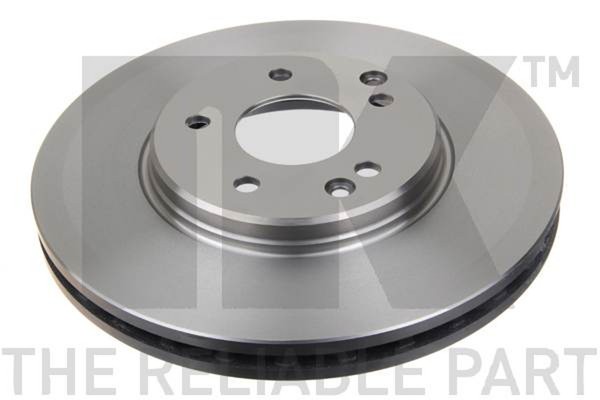 2X Bremsscheibe NK 203341 FüR Mercedes Klasse SLK W210 R170 CLK S210 S203 W203-image
