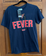 New Fanatics Caitlin Clark 22 Indiana Fever Navy Tee Shirt Small NWT