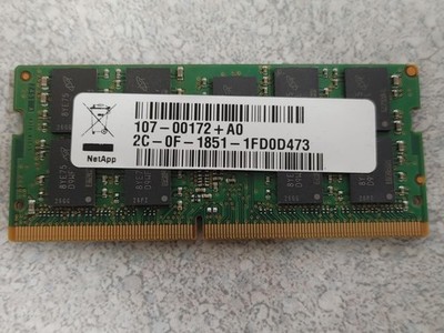 Lot 4 NetApp 16GB 2RX8 PC4-2666V DDR4-21300 DDR4 SODIMM ECC Registered Ram