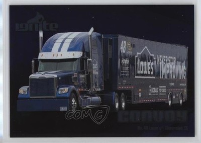2013 Press Pass Ignite Convoy No 48 Lowe's Chevrolet SS Jimmie Johnson HOF 2t9