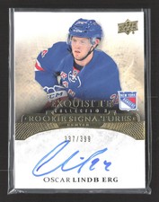 2015 Upper Deck Exquisite Collection Oscar Lindberg #ERS-OL 337/399 Auto