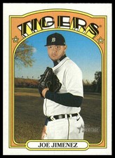 Joe Jimenez 2021 Topps Heritage #491 Detroit Tigers