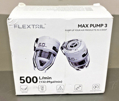 FLEXTAILGEAR Max Pump 3 Air Pump for Inflatables, 5Kpa Portable Air Pump, 500L/m
