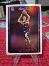 2018-19 Panini Chronicles Michael Porter Jr. Studio Pink Foil RC Nuggets Nets