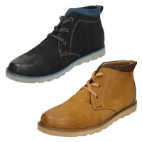 Mens Thomas Blunt Casual Ankle Boots