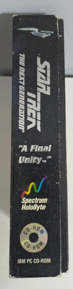 Star Trek The Next Generation A Final Unity PC Cd-Rom Big Box 1995 Italiano - Immagine 3 di 4