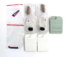 RESOUND VIVIA microRIE  (VI760S-DRWC) GOLD LEFT + RIGHT BLUETOOTH- BRAND NEW