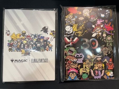 Final Fantasy x Magic The Gathering A4 Plastic Binder 30th Anniversary