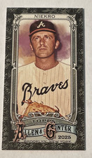 2025 Topps Allen & Ginter ~ Phil Niekro Mini Black Border #312 SP