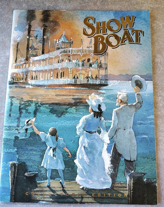Show Boat Collector's Edition Program Guide Book-Leaflet-Used Ticket 1998