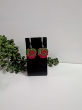 💕  Poison apple Handmade Polymer Clay Earrings💕