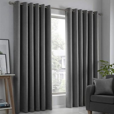 100 % Verdunkelungsvorhänge 2 Paneele 46 x 108 Zoll Thermo Energiesparend Lärmreduzierend