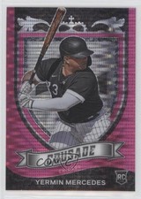 2021 Panini Chronicles Crusade Pink Pulsar Prizm Yermin Mercedes #16 0k2i