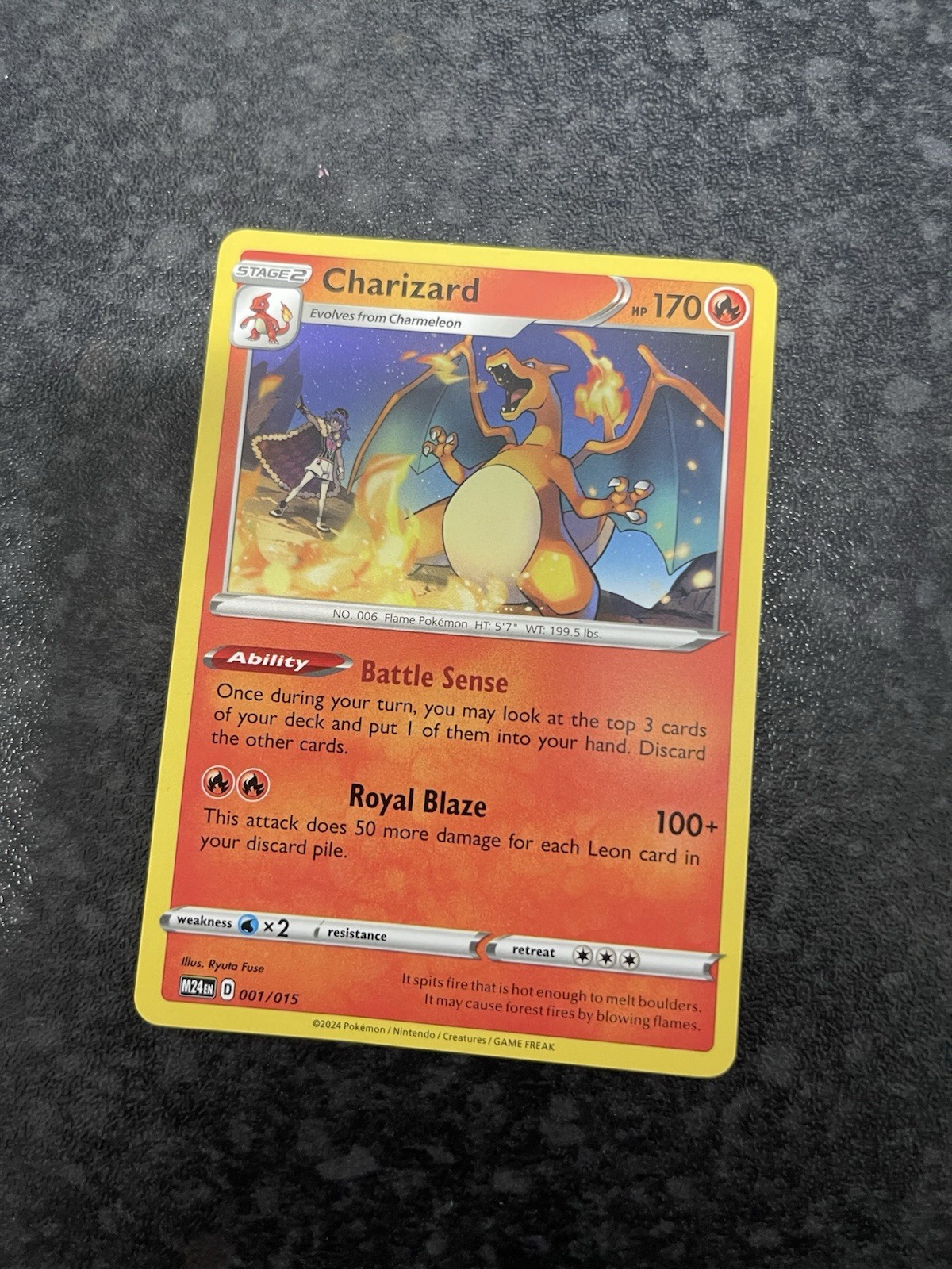charizard foil, 001/015, ulta rare limited edition mcdonalds collaboration