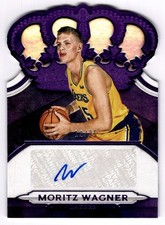 2018 Crown Royale Moritz Wagner Crown Auto Rookies Purple /25 Lakers