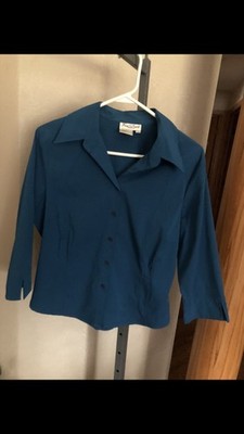 Women's Fred David Blouse Top size L VGUC!