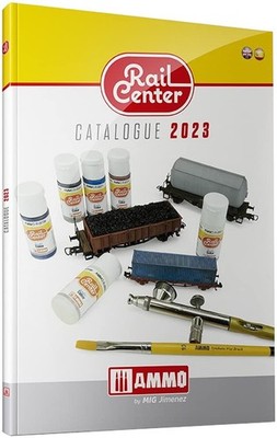Ammo Mig Jimenez - Rail Center Catalog 2023 ENG. (US IMPORT)