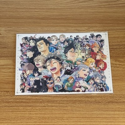 Schwarzklee letztes Kapitel Leinwandbild Tafel: Asta Yuno Grinberryall - Jump GIGA