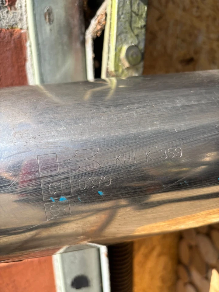 Kawasaki ER-5 Twister ER500A 97-00 Krümmer Muffler Auspuff Schalldämpfer 2 - Bild 4 von 4