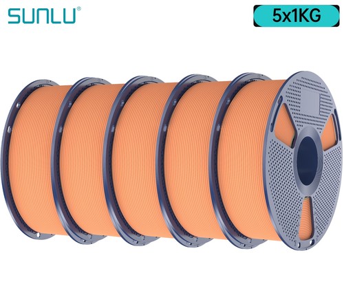 SUNLU 5×1KG/10×1KG PLA PETG Seide ABS ASA SILK 3D Drucker Filament 1KG Spule - Afbeelding 130 van 153