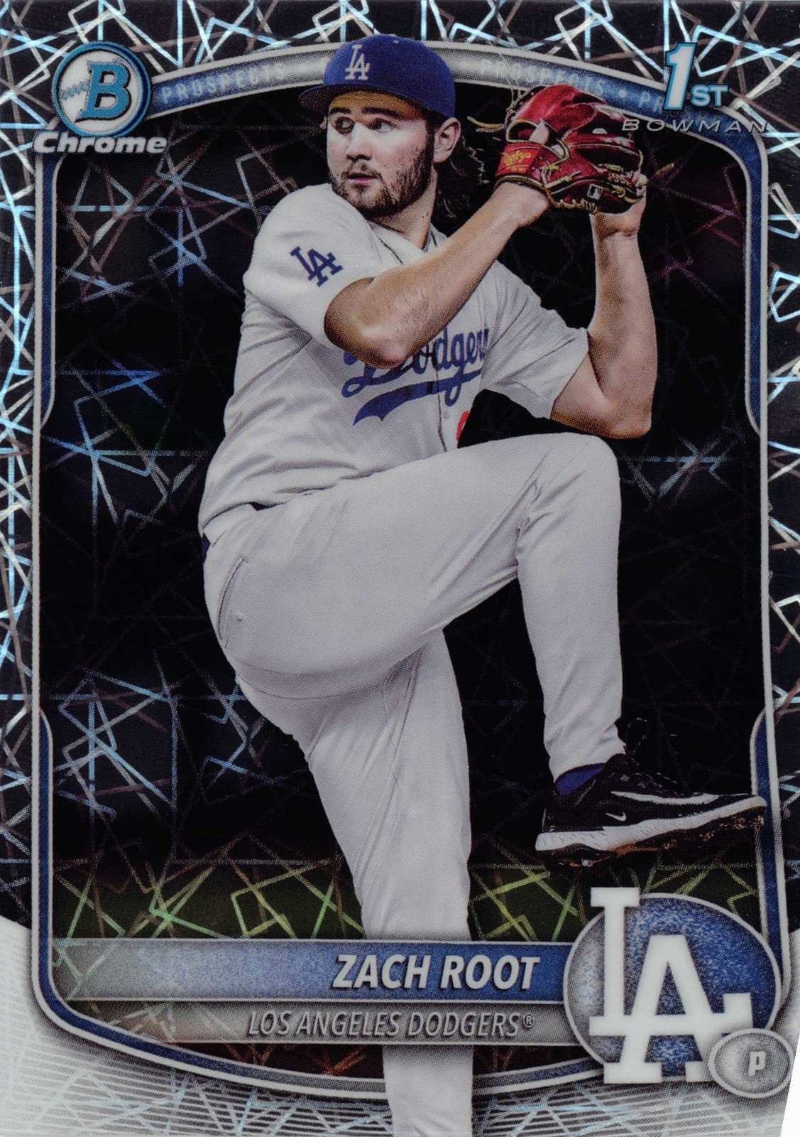 2025 Bowman Draft #BDC-22 Zach Root Chrome Laser Refractor