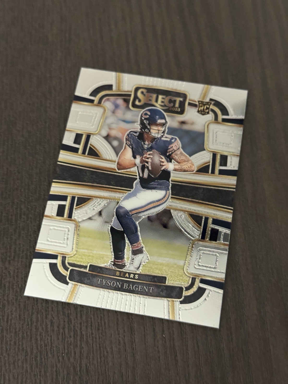 2023 Panini Select Concourse #18 TYSON BAGENT Chicago Bears ROOKIE Card RC