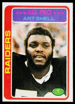 Art Shell, 1978 Topps, #460, Oakland Raiders,