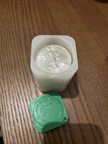 2014 1 Oz Silver American Eagle BU (20 coin roll) .999 fineness