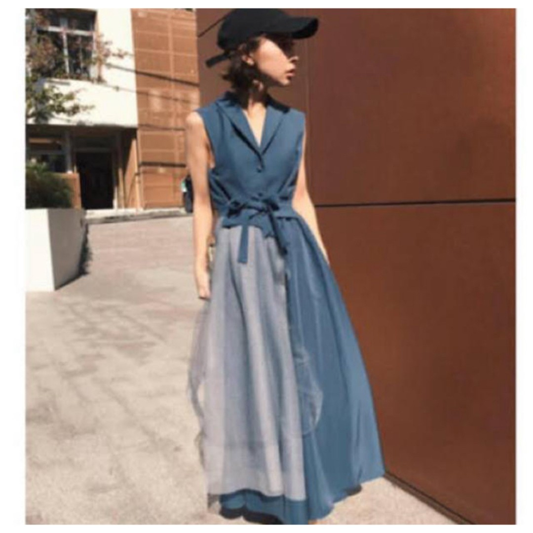 Ameri TULLE DOCKING DRESS - image 6