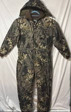 WearGuard Coveralls Camouflage Men's Large Regular Insulated Warm Hooded Hunting