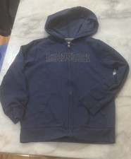 Oshkosh Boys Blue Zip Up Sweatshirt Size 8