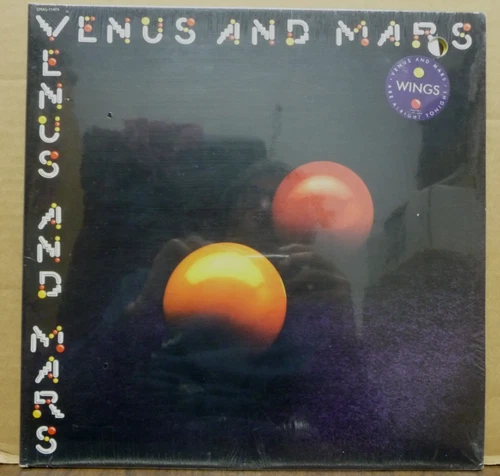 PAUL McCARTNEY & WINGS Venus and Mars ORIGINAL 1975 LP SMAS-11419 SEALED! w/HYPE