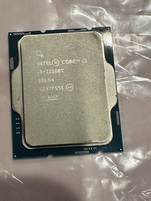 Intel Core i3-12100T 4.1GHz 4-Cores Socket 1700 CPU Processor (SRL64)