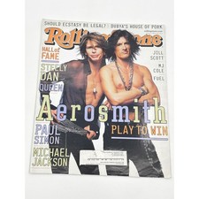 Rolling Stone Magazine Issue 867 April 26 2001 Aerosmith Steven Tyler Joe Perry