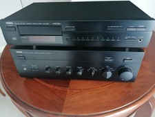 COPPIA AMPLI YAMAHA AX-490 210W + LETTORE CD CD-X 590
