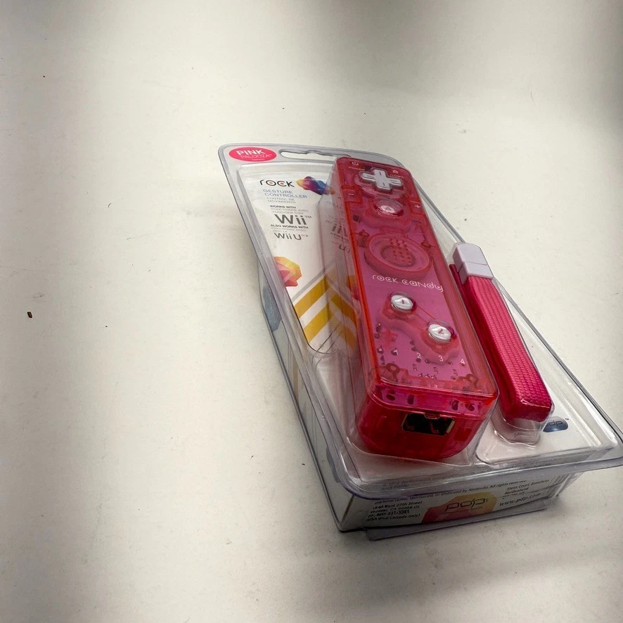 Rock Candy Pink Palooza Controller Nintendo Wii & Wii U Remote Brand New - Image 3 of 4