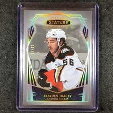 2022-23 Stature Hockey BRAYDEN TRACEY Rookie Base Design & Photo Variant 17/22