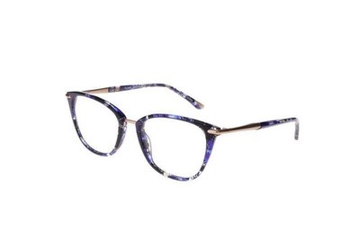 Thin & Light PLUME Eyewear Blue Tortoise SPARROW Eyeglasses 49/18/140