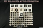 Lot of 96 Mixed US Nickels - 84-Buffalo Nickels & 12 Liberty Nickels