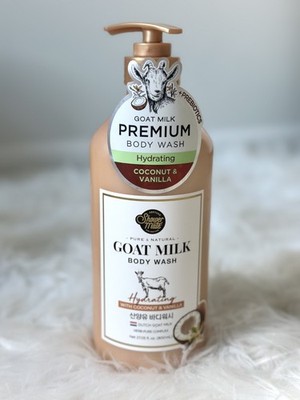 SHOWERMATE Goat Milk Hydrating Body Wash - COCONUT & VANILLA