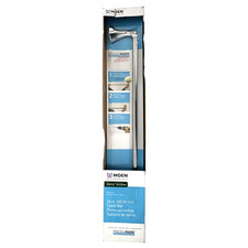 MOEN Darcy 24" Chrome Wall Mounted Towel Bar with Press Mark MY1524CH