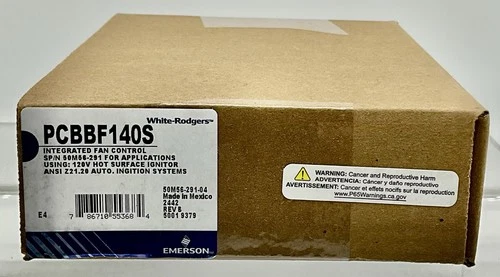 White - Rodgers PCBBF140S Integrated Fan Control Board 786710553684 BRAND NEW