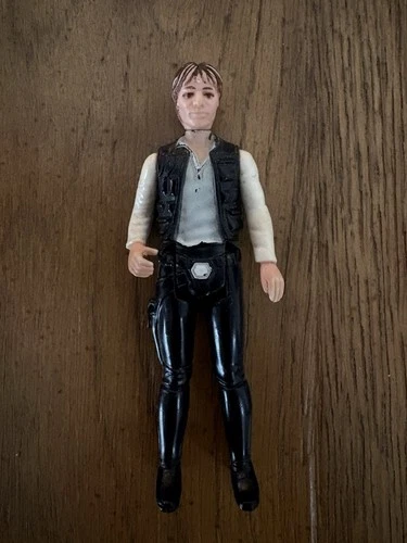 Star Wars Vintage 1977 Han Solo Original Kenner Figure Hong Kong