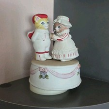 Schmid Kitty Cucumber Musical Figurine Music ...